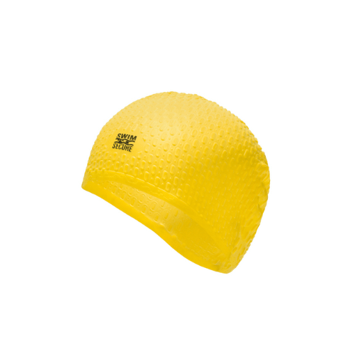 Yellow swimming hat cheap