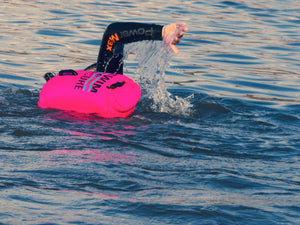 Pink 28L Swim Buoy Dry Bag