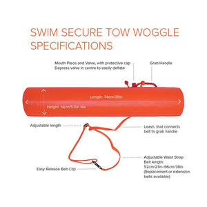 Tow Woggle Swim Buoy